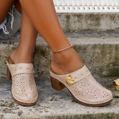 Sandale Capri à talon Confort