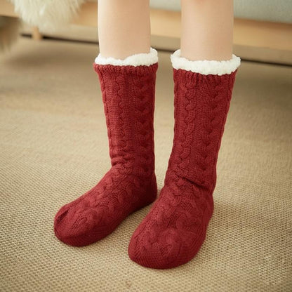 Chaussette Pantoufle Marina™ Antidérapante (Collection d'Hiver)
