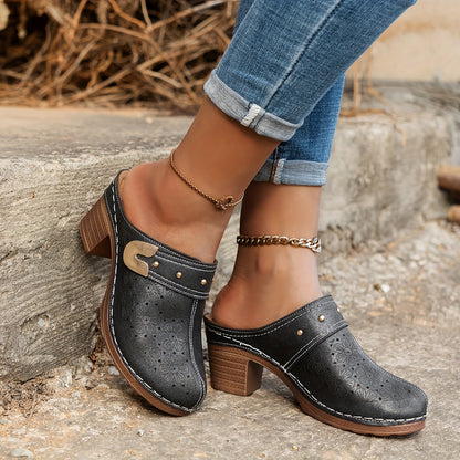 Sandale Capri à talon Confort