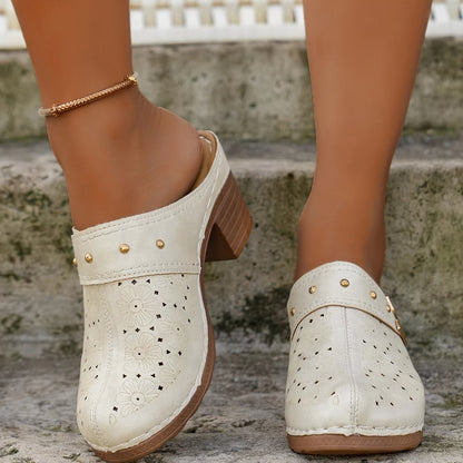 Sandale Capri à talon Confort