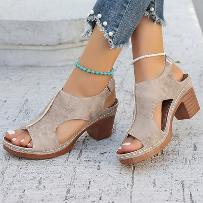 Sandale Sevilla Lewis à talon confort