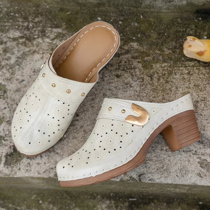 Sandale Capri à talon Confort