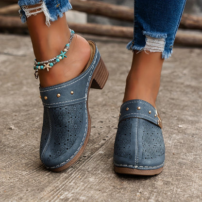 Sandale Capri à talon Confort