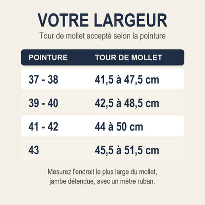 Bottes Charlotte Pembroke mollets larges