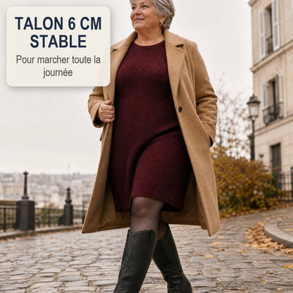Bottes Charlotte Pembroke mollets larges