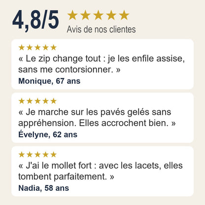 Avis clientes sur les bottes Elise Winston